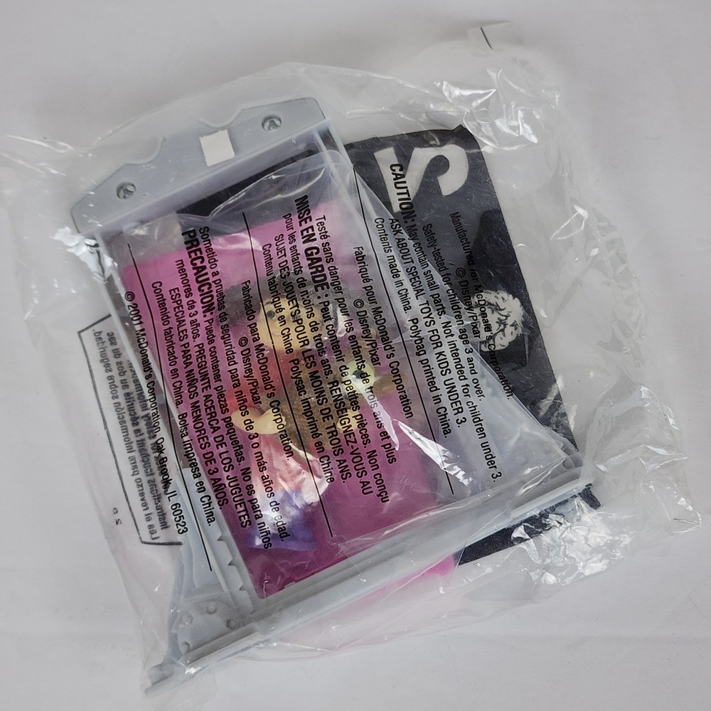 2001 Disney Pixar Monsters Inc Boo #2 Glow‎ In The Dark Eye McDonald's Toy